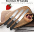SIMEEGO Cake Offset Spatula Set, Icing Spatula with 6, 8, 10 Inch Stainless Steel Blades, Angled Frosting Tools
