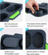 Mini Baguette Baking Tray, Non-Stick Silicone French Bread Baking Mould, DIY 8 Loave Baguette Mold Loaf Pan