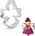 Sugar Plum/Tooth Fairy Cookie Cutter, 4.5" Made in USA by Ann Clark