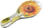 UPware Melamine Spoon Rest (Sunflower) - 9.625 Inch Kitchen Utensil Holder for Counter