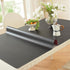 OstepDecor Black Table Protector 16 x 40 Inch, 1.5mm Thick Plastic Table
