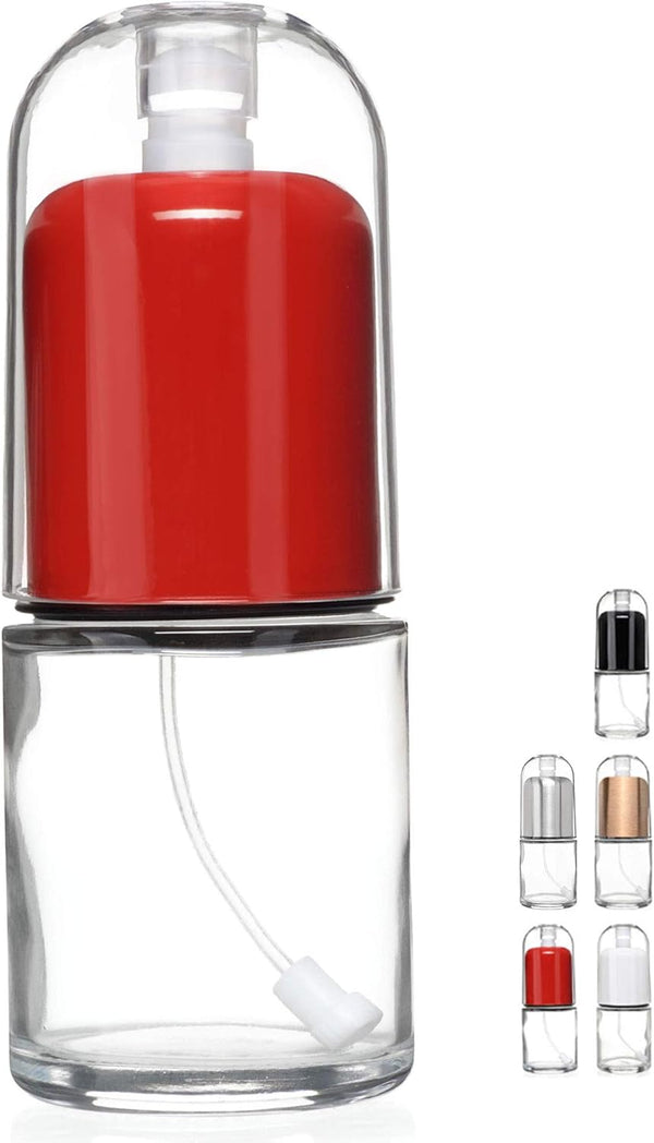 Olive Oil Sprayer and Oil Mister Elegant Glass Bottle with Clog-Free Filter