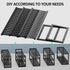 Closet, 3 32.5inch 12-15 Jripae Bamboo Shoe Rack for Tier Longer Shoe Organizer Shelf Holder Storage Pairs Stackable