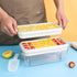 PHINOX Ice Cube Tray with Lid and Bin, 64 pcs Ice Trays for Freezer with Container, BPA Free