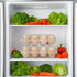 YSJFNVUI 50-Pack 12-Count 12 Count,Suitable of Plastic Egg Cartons Bulk Clear Reusable Egg Containers Holds Chicken