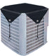 Air Conditioner Cover for Outside Units, Heavy Duty Central AC Winter Cover, Waterproof Snow-Resist, Black