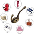 Ulifestar Decorative Bathroom Coat Hooks, 10PC Wall Mounted Hanger Rack for Towel, Jacket, Handbag