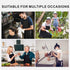 Hair Stylist Apron - Waterproof Protective Coated Salon Apron for Women/Men with Pockets for Cosmetologist and Grooming