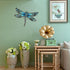 LIFFY Metal Dragonfly Wall Decor, Outdoor Garden Art for Patio, Living Room, 14inch