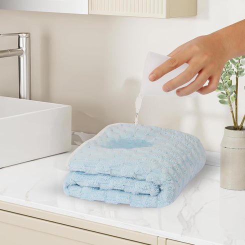 4 Pack 27.5 55, Set Microfiber Bath Towels Large, Super Absorbent, Quick Dry, Plush and Fluffy, x Luxury Towel