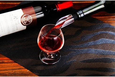 Wine Chiller Ice Red Wine Bottle Stainless Steel Cooler Chiller Stick Container Freezer 3 in 1 with Aerator and Pourer Wine Accessory (1)