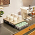 IBUYKE Coffee Pod Drawer Holder, 35 Capacity K Cup Storage Organizer, Under Coffee Pot Storage Drawer for Home Kitchen
