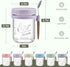 6 Pack 16 oz Overnight Oats Containers with Lids and Spoons, Glass Mason Overnight Oats Jars, Large Capacity Airtight