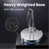 5-Year Single Hand Tear Paper Towel Holder, Anti-Slip Kitchen Towels Stand, Adjustable for Various Roll Sizes, Super