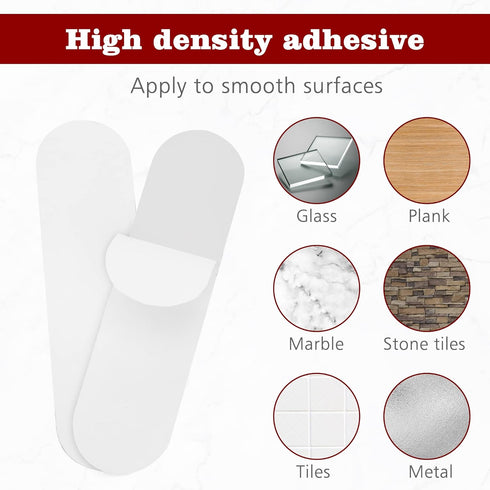ChengFu 5.7 1.6 Inch (2 Pack) Self Adhesive Strips, Replacement Adhesive Strips Compatible with Self Adhesive Paper