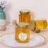 3 oz 20 Pack BIGIVACA Mini Honey Jars - Hexagon Glass Jars with Wood Dippers, Gold Lids, Bee Pendants, Jutes, Stickers