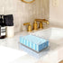 Acrylic Guest Towel Napkin Holder, Clear Hand Towel Holder for Bathroom, Paper Hand Towels Storage Tray, Disposable