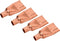 MECCANIXITY 2-Pack Refrigeration Capillary Tube Filters Liquid Separator 9.52mm to 3mm Flat Copper Fitting
