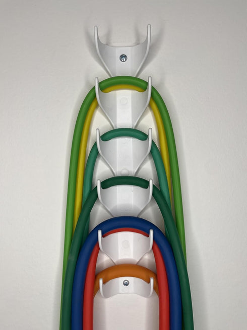 Multi-Functional Vertical Hooks, Made in The USA for Simple Organization (White)
