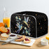 Toaster Cover for 2 Slice Bread Toaster Oven, Waterproof Dustproof Cover for Kitchen Accessories, Birds Floral Print