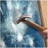 Clear Window Security Film, Adhesive Anti Shatter Safety Glass Protection Sticker, 2Mil, 24inch x 8.2feet