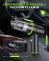 12000PA, 2 1 Multi-Nozzles CODN Handheld Car Vacuum Portable Cordless in Handheld Vacuum Cleaner and Air Duster