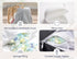 20x54 WSOFRLAC Bed Memory Foam Pillows with Removable Covers for Queen Bed Soft Nursing Couch Pillows with Long Pillow