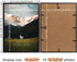 19.7x27.6 50x70cm 1000 Giftgarden Puzzle Frame Black, Picture Frame for Pieces Puzzles Wall Display, Single