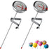 Candy Thermometer with Pot Clip - Deep Fry Oil Thermometer for Frying, 2 Pack Cooking Thermometer