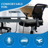 Excellent Support Effect Office Chair Cushion, 1 Pack, Luxury Air Mesh Breathable Non-Slip Seat Cushion