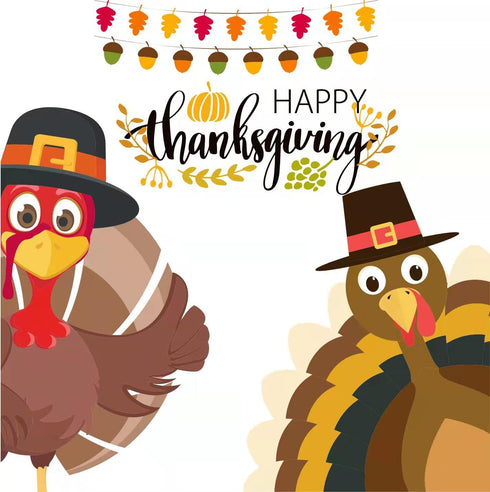 Thanksgiving Window Clings Stickers - Fall Decorations Holiday Turkey Cling for Home Party, 113 PCS