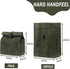 Kaaltisy Heavy Duty Lunch Bags - Waterproof Waxed Canvas Roll-top Lunch Box with Adjustable Buckle, Green