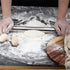 Smooth Stainless Steel Rolling Pin for Baking Pizza, Pie, Pastry, Dough, Cookies (12.8 inches)
