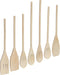 7 Piece Organic Wood Utensil Set, Eco-friendly Spatula and Spoons, Safe Kitchen Cooking Tools