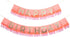 Meri Meri Rainbow Fringe Happy Birthday Banner, 8' Party Garland with Excess Cord