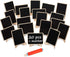 20+1 pcs Wood Mini Chalkboard Sign with Easel Stand for Special Event Decorations, Table Numbers, Weddings, Birthday