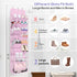 Closet 20 MISSLO Clear Over the Door Shoe Organizer Large Deep Pockets Hanging Shoe Rack for Fit Pairs Shoe Holder