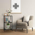 3 31.6" ETELI Tier Tall End Table Height Telephone Table Tall Side Table with Storage Small Sofa Entryway Table Night