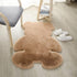 4.6x6 ft Bear Soft Fluffy Large Rug, Shaggy Faux Sheepskin Fur Rug Fuzzy Shag Area Rug Cute Plush Carpet for Nursery