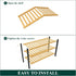 Closet, 3 Smiry Bamboo Shoe Rack for Tier Wooden Stackable Shoe Organizer, Free Standing Shoes Storage Shelf