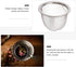 Luxshiny 8Pcs Stainless Steel Tea Strainer Insert, Metal Mesh Infuser for Loose Tea Leaves, Replacement for Teapot