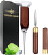 Ice Pick - 17cm / 7" Stainless Steel Ice Chipper with Wood Handle, Japanese Style Ice Crusher for Bartenders