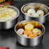 Luxshiny Rice Cooker Steamer Basket with Handle, Stainless Steel for Steaming Food, Meat, Fish, Rice, Veggies