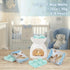 4 Pack SCENTORINI Wax Melts, Baby Powder Scent, Wax Melts Wax Cubes Strong Scent, Non-Toxic Soy Wax Cubes for Warmers