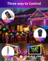 33ft Super RGB Color Changing Globe String Lights, Smart Fairy String Lights with APP Control, Mini Ball LED Twinkle