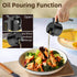 Cooking,2 1 Kitchen,16oz/470ml Oil Sprayer for in Olive Oil Dispenser Bottle for Spray & Pour Oil Dispenser