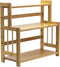 Sorbus Kitchen Countertop Organizer Bamboo Wooden Counter Storage Shelf Rack for Spice,
