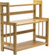 Sorbus Kitchen Countertop Organizer Bamboo Wooden Counter Storage Shelf Rack for Spice,