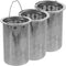 Luxshiny 3pcs Tea Strainers for Loose Tea, Stainless Steel Mesh Strainer, 9cm Tea Infuser Insert for Teapot Mug Cup