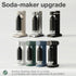43 oz 3 Stainless Steel Carbonating Bottle | Compatible with Aarke Carbonator (Not Pro) and SMEG Soda Makers | No